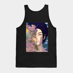 Covered With Flowers Tank Top